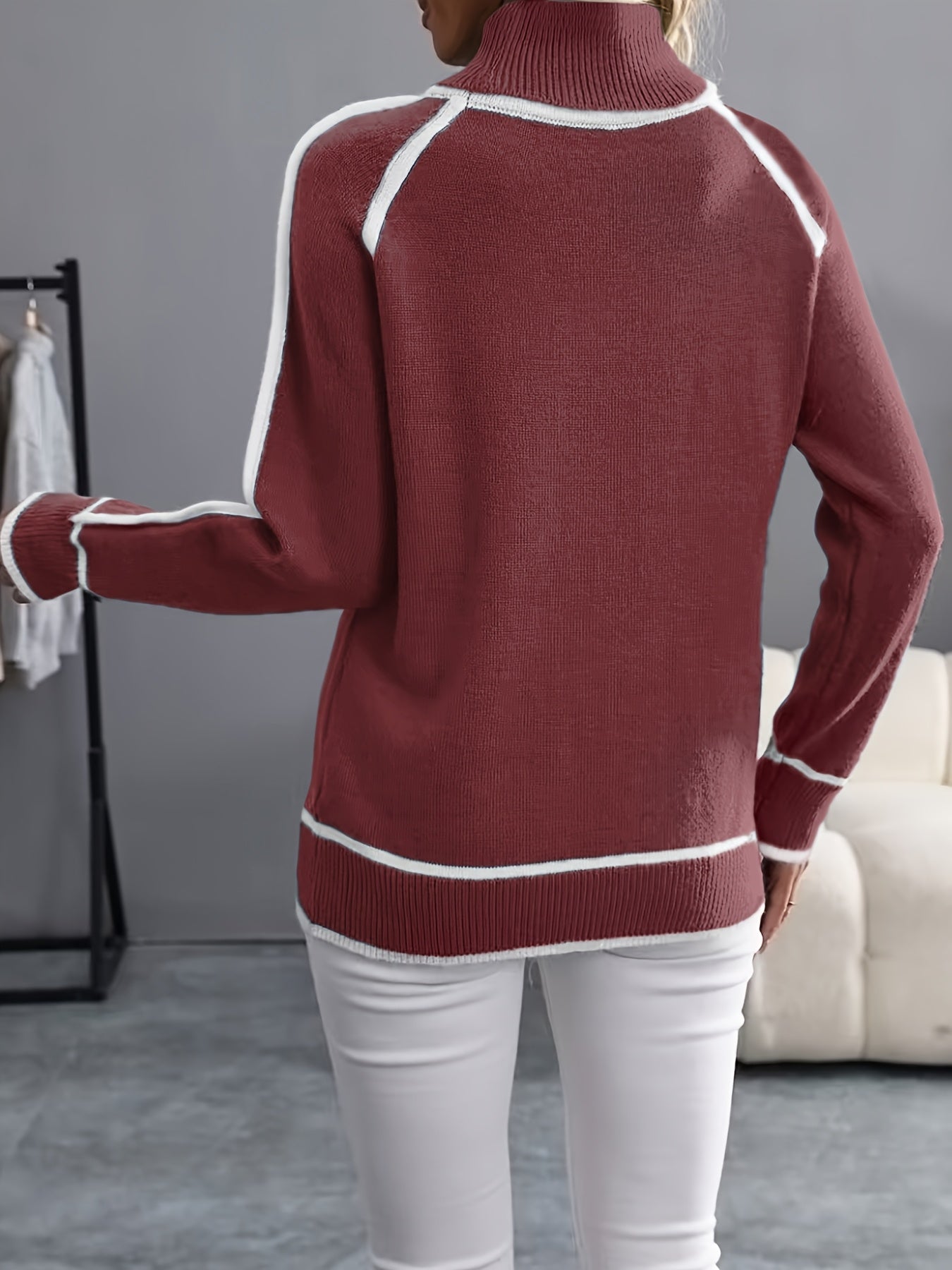 Elavita - Janice - High collar sweater
