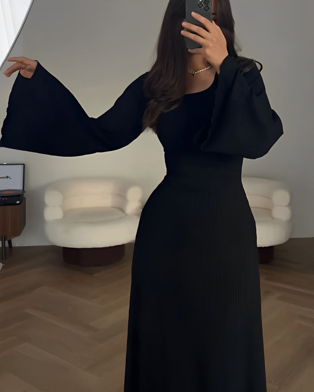 Elavita - Aiah - Elegant knitted maxi dress