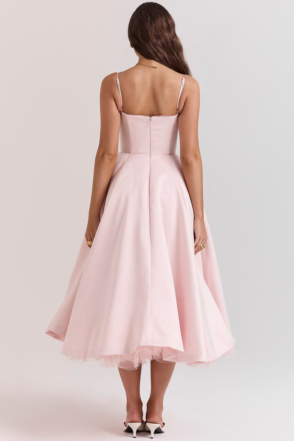 Elavita - Luce - satin midi dress