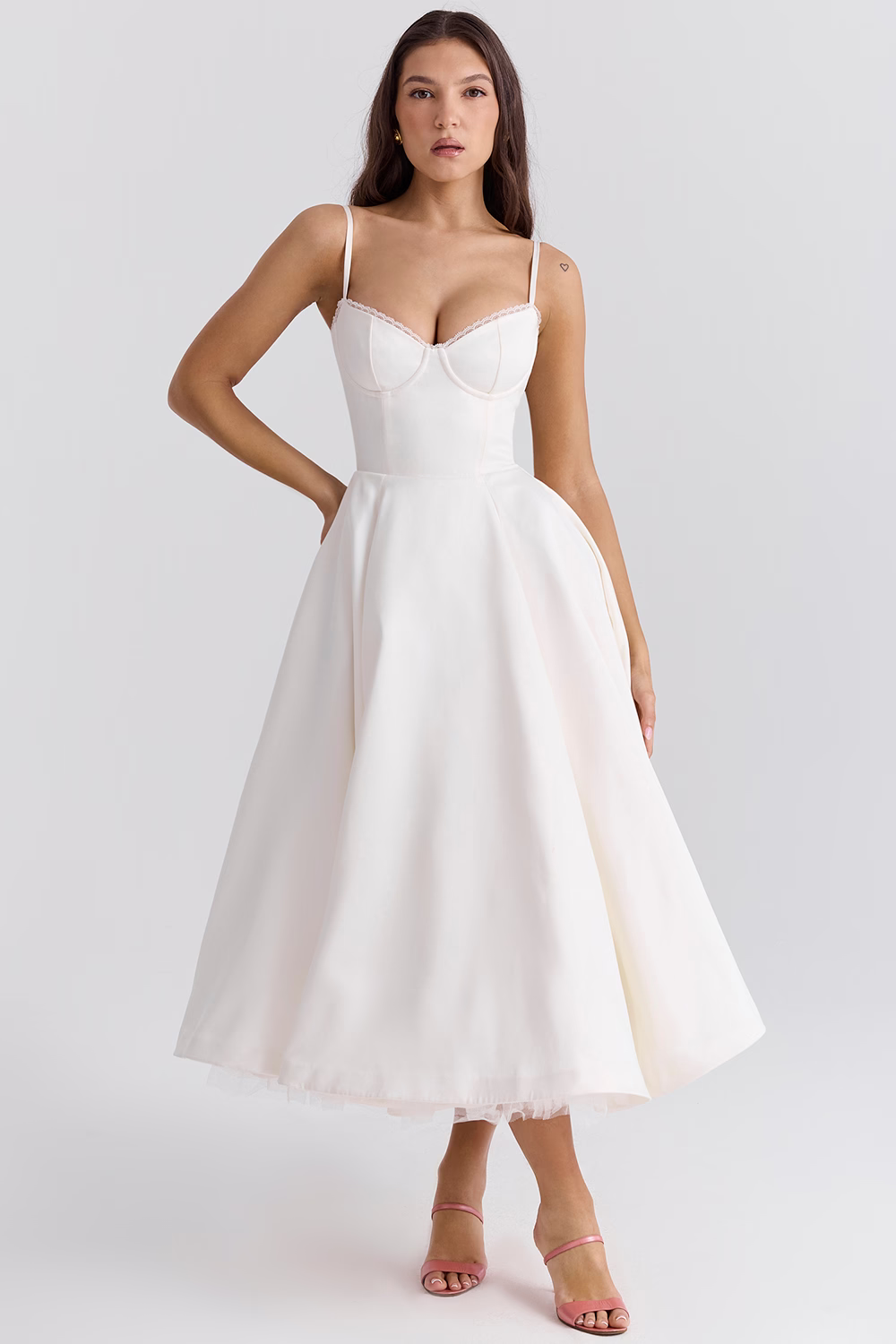 Elavita - Luce - satin midi dress