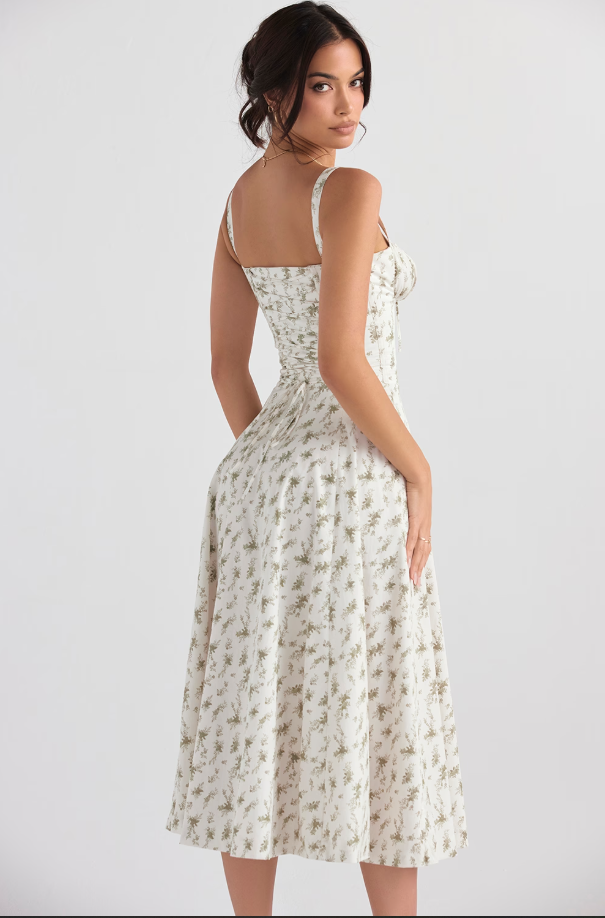 Elavita - AURORA - Midi dress with lacing