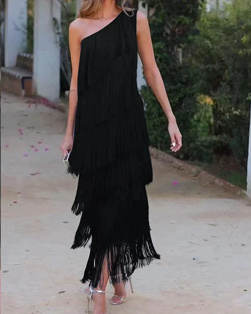 Elavita - Lauren - Fringed dress