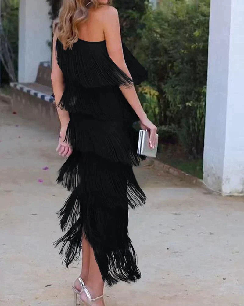 Elavita - Lauren - Fringed dress