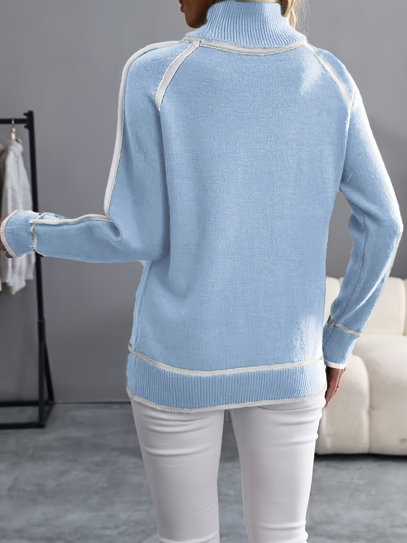 Elavita - Janice - High collar sweater
