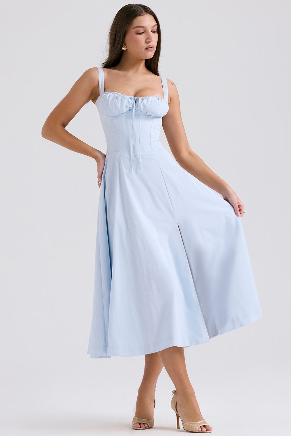Elavita - AURORA - Midi dress with lacing