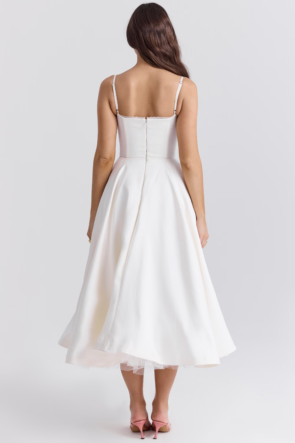 Elavita - Luce - satin midi dress