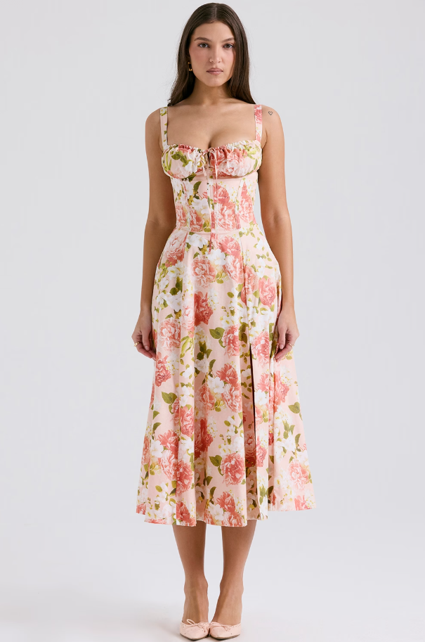 Elavita - AURORA - Midi dress with lacing