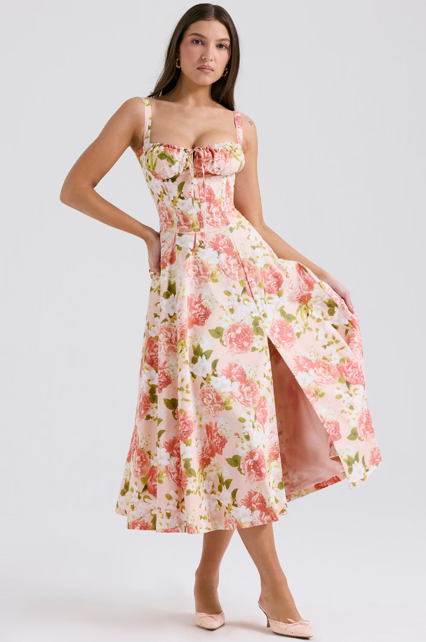 Elavita - AURORA - Midi dress with lacing