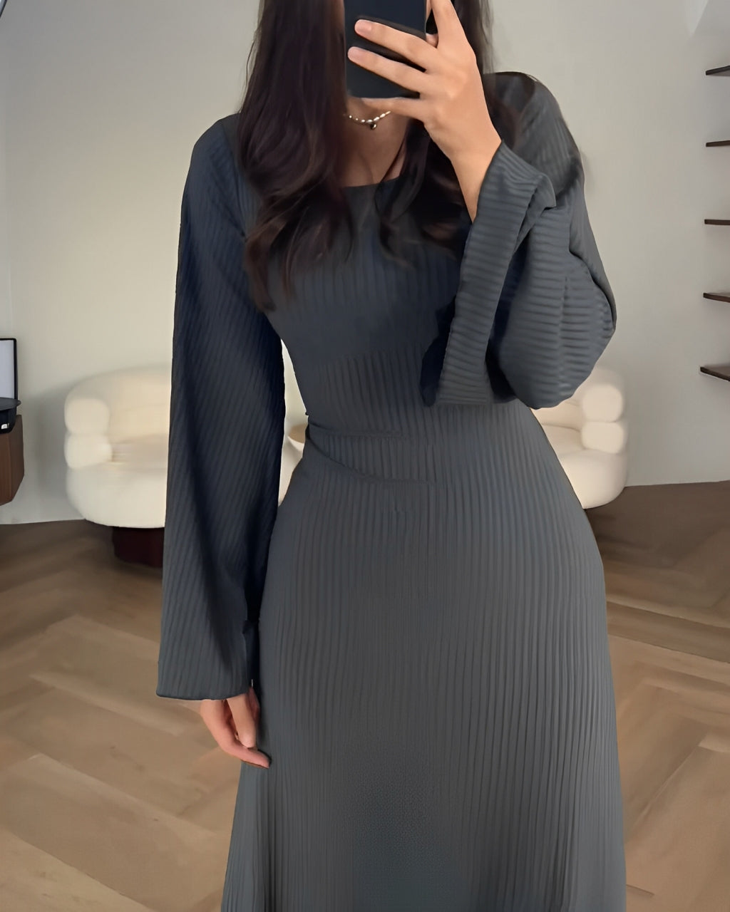 Elavita - Aiah - Elegant knitted maxi dress