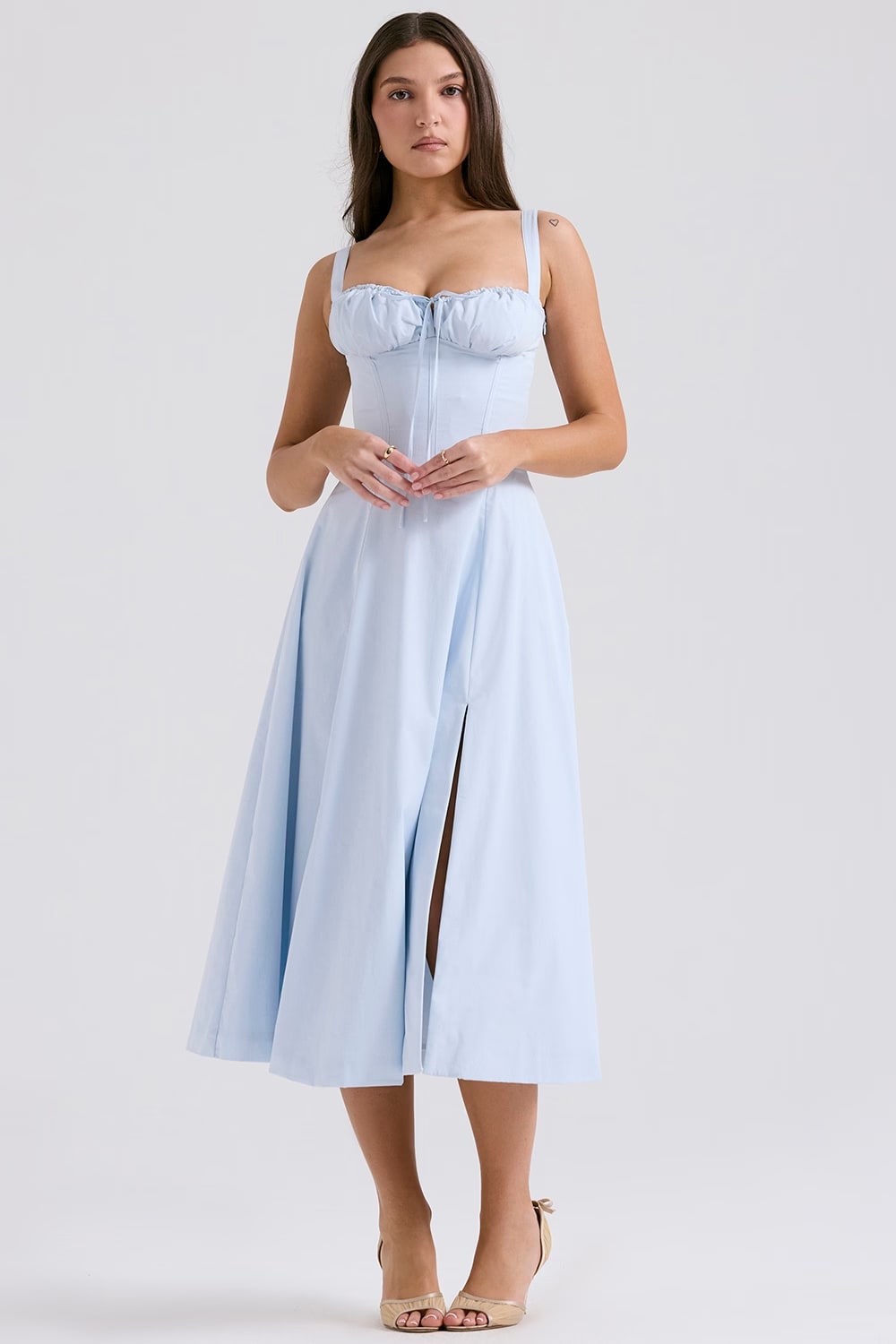 Elavita - AURORA - Midi dress with lacing