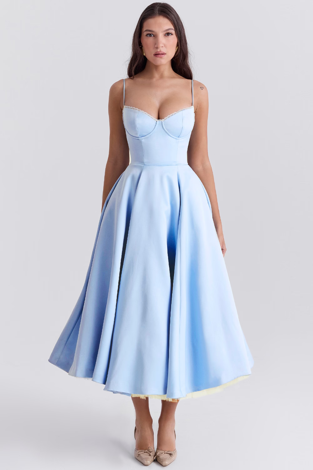 Elavita - Luce - satin midi dress