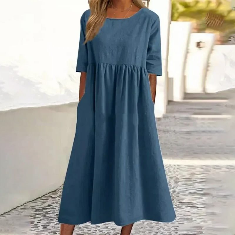 Elavita - Sophie - Linen and cotton dress
