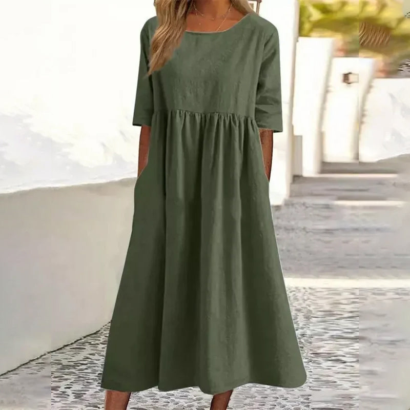 Elavita - Sophie - Linen and cotton dress