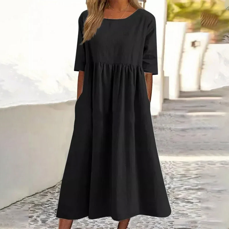 Elavita - Sophie - Linen and cotton dress