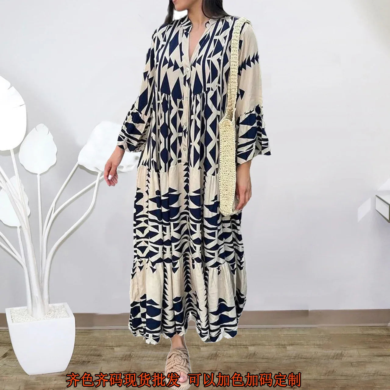 Elavita - Sienna - Elegant casual shirt dress