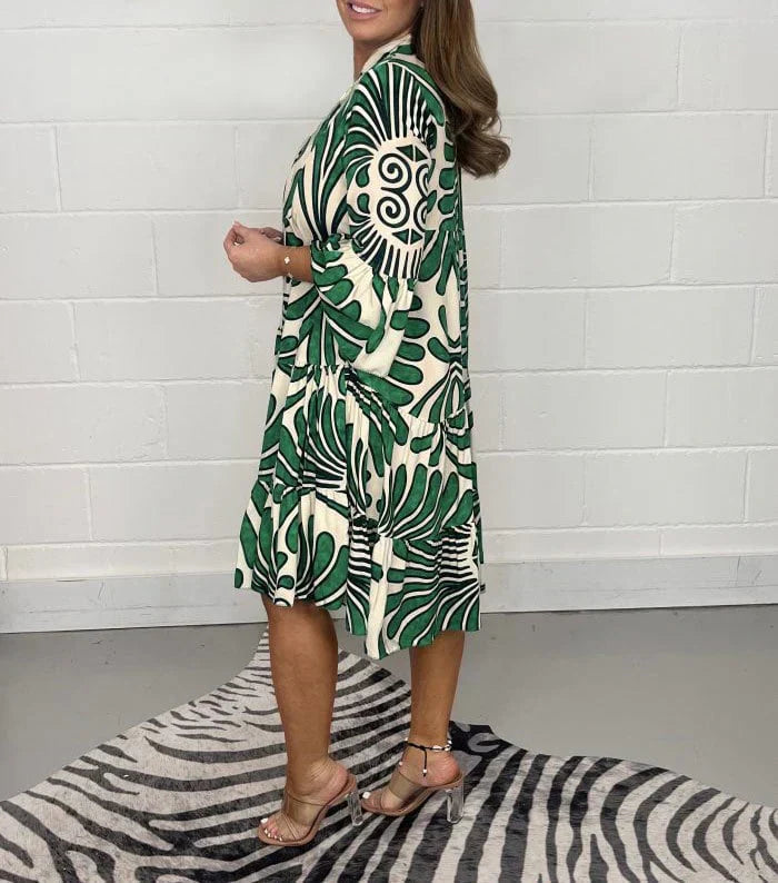 Elavita - Fenella - V-neck dress