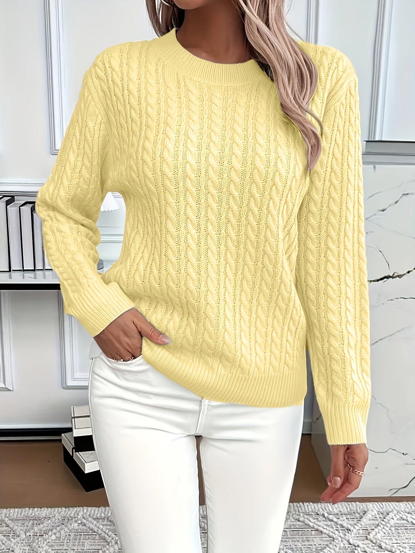 Elavita - Florence - cable knit sweater