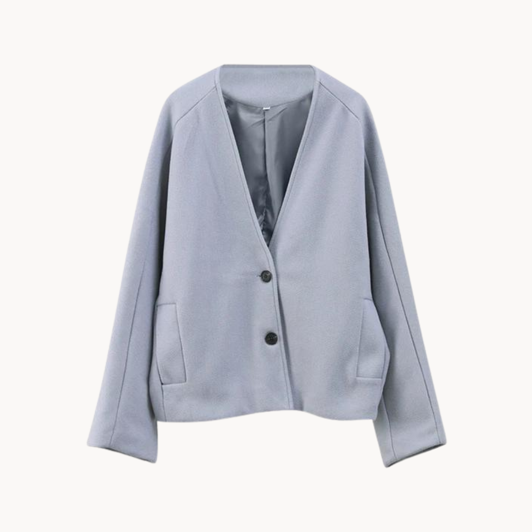 Elavita - Athena’s Ascent V-neck coat