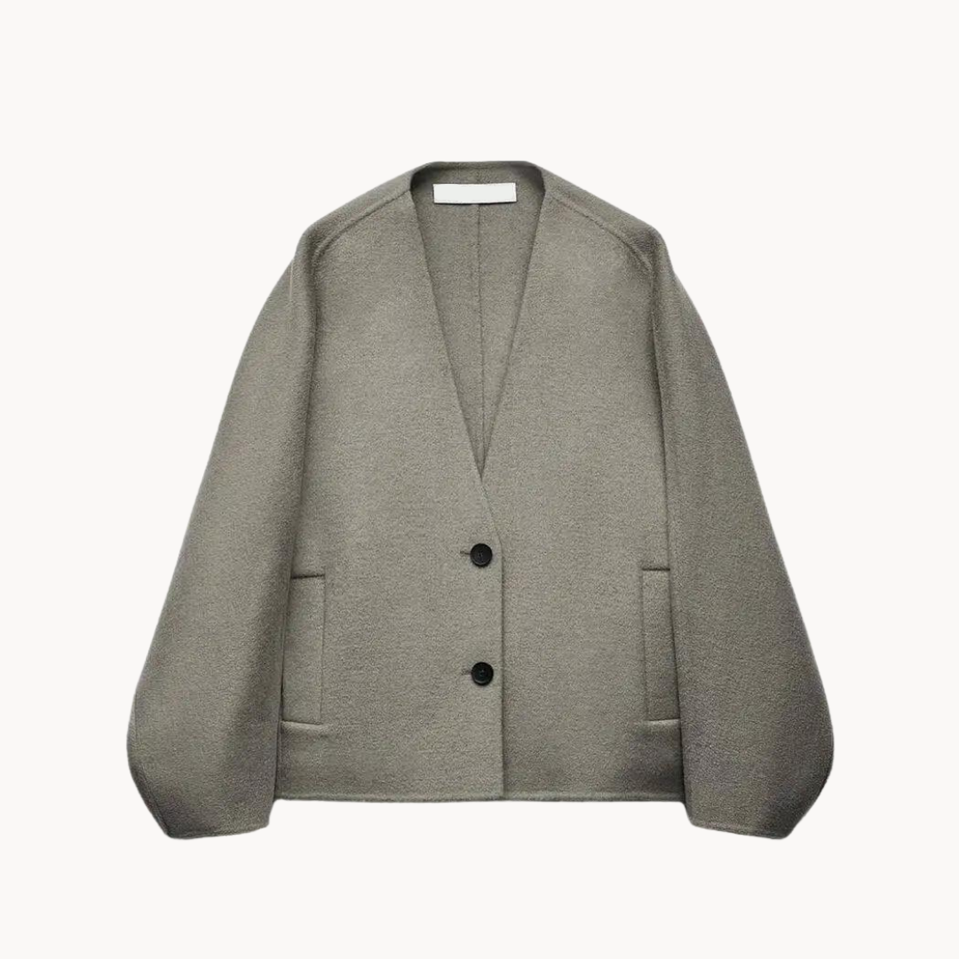 Elavita - Athena’s Ascent V-neck coat