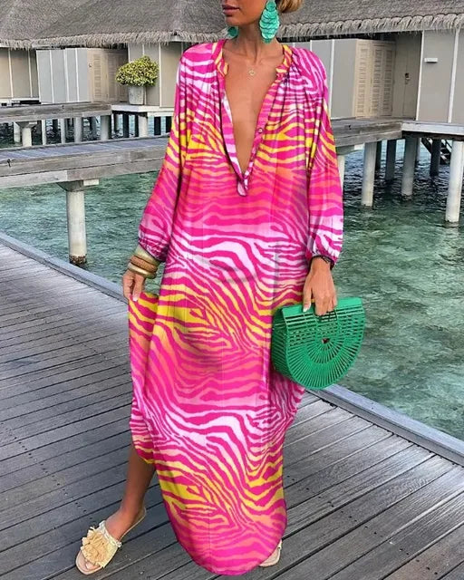 Elavita - Bea - Deep V-neck dress