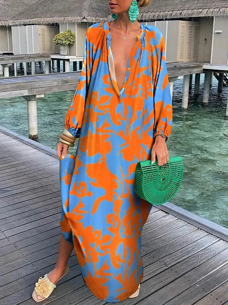 Elavita - Bea - Deep V-neck dress