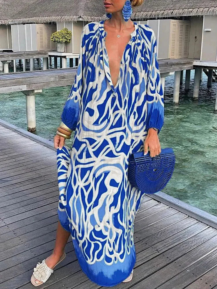 Elavita - Bea - Deep V-neck dress