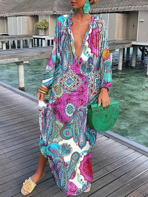 Elavita - Bea - Deep V-neck dress