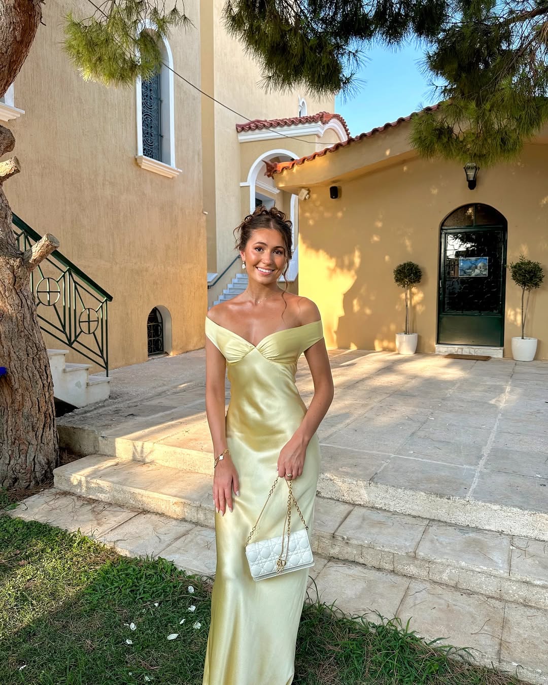 Elavita - Emory - Backless satin maxi dress