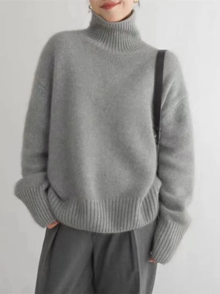 Elavita - Marie - cashmere turtleneck sweater