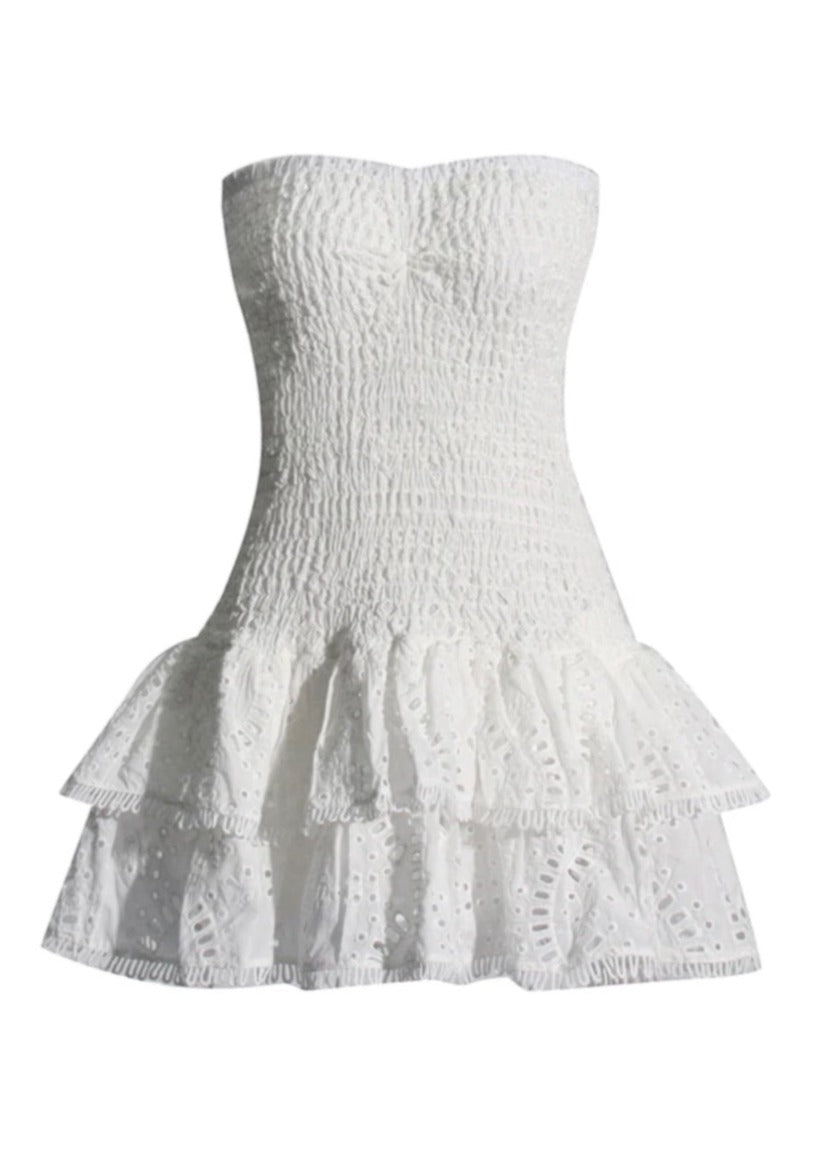 Elavita - Victoria | Strapless mini dress