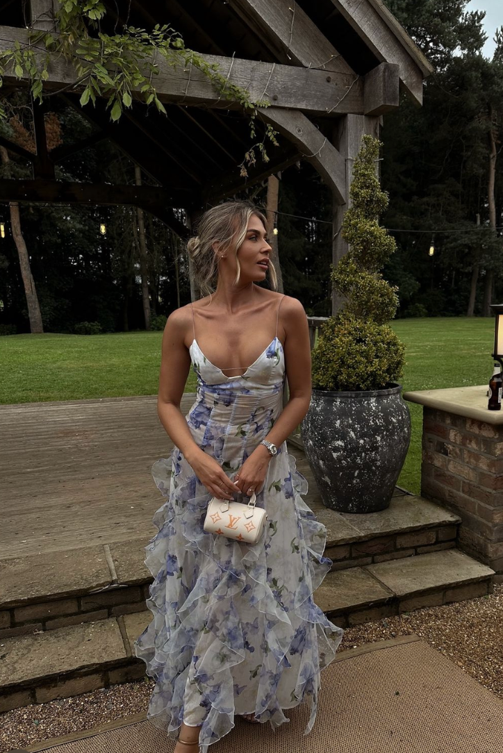 Elavita - Maisie | Floral print maxi dress