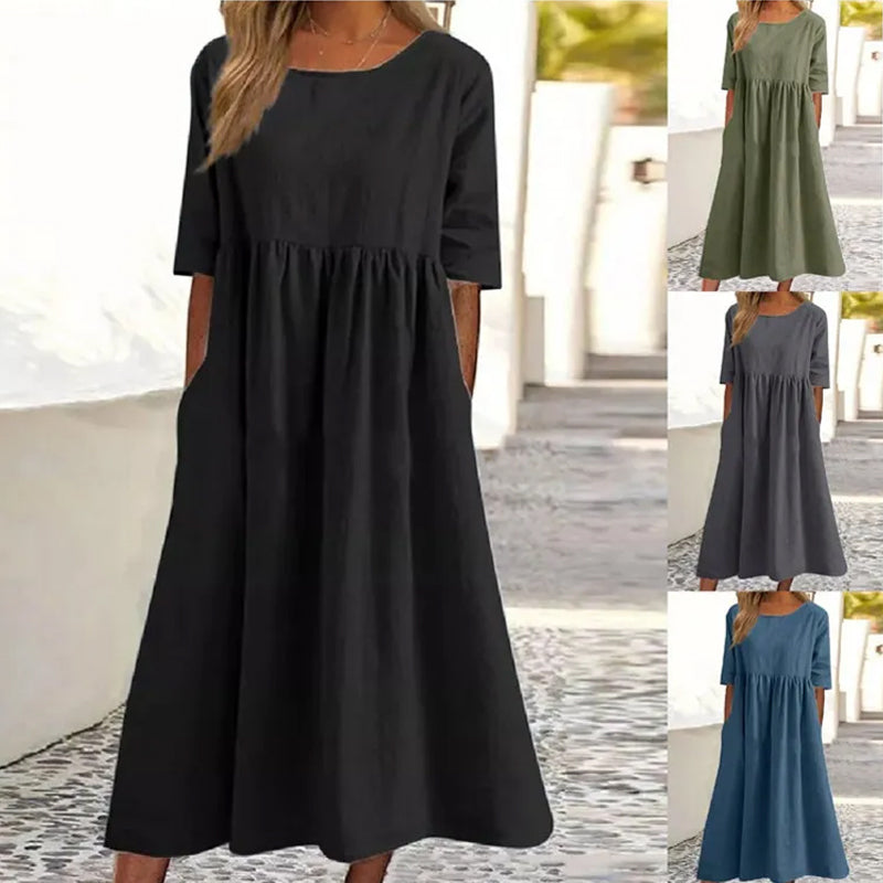 Elavita - Sophie - Linen and cotton dress