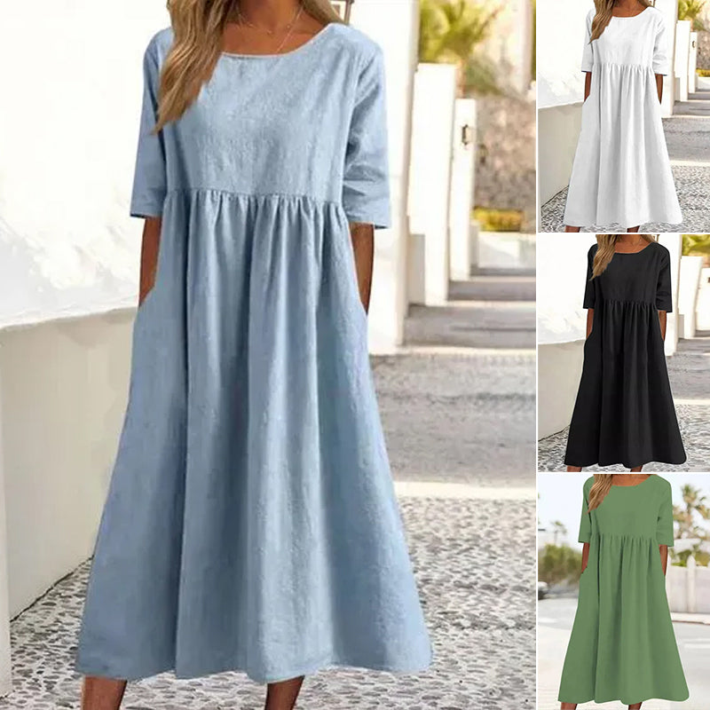 Elavita - Sophie - Linen and cotton dress