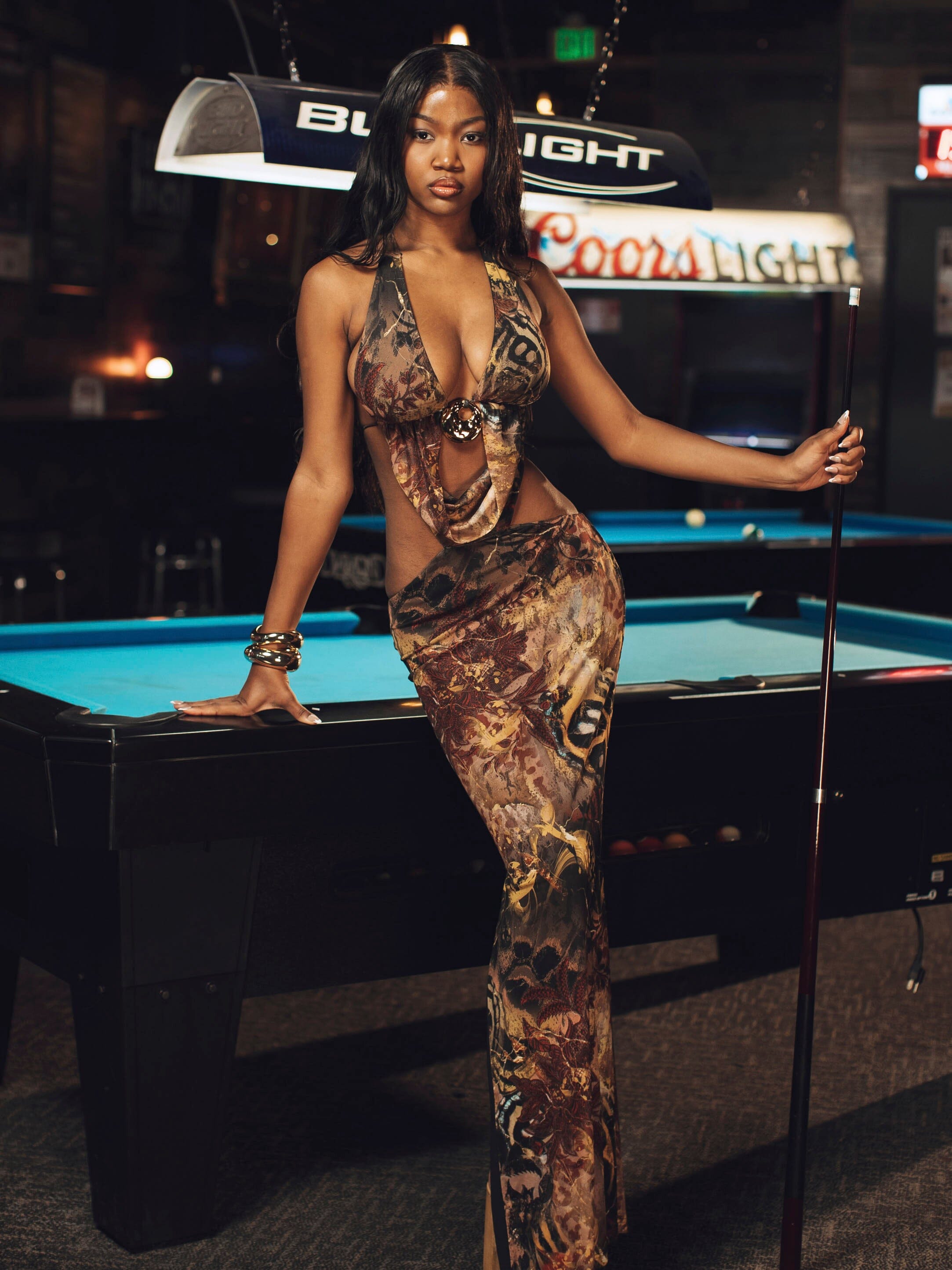 Elavita - Kelli - Boho Backless Maxi Dress