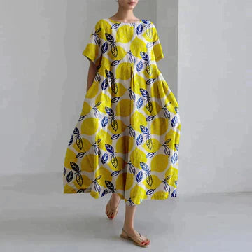 Elavita - Calliope - Elegant dress with floral pattern
