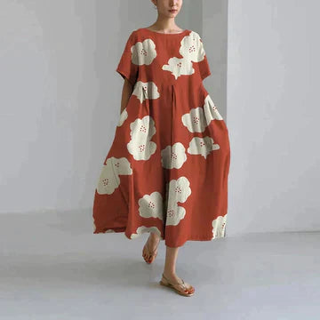 Elavita - Calliope - Elegant dress with floral pattern