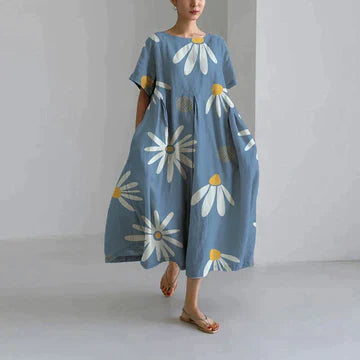 Elavita - Calliope - Elegant dress with floral pattern