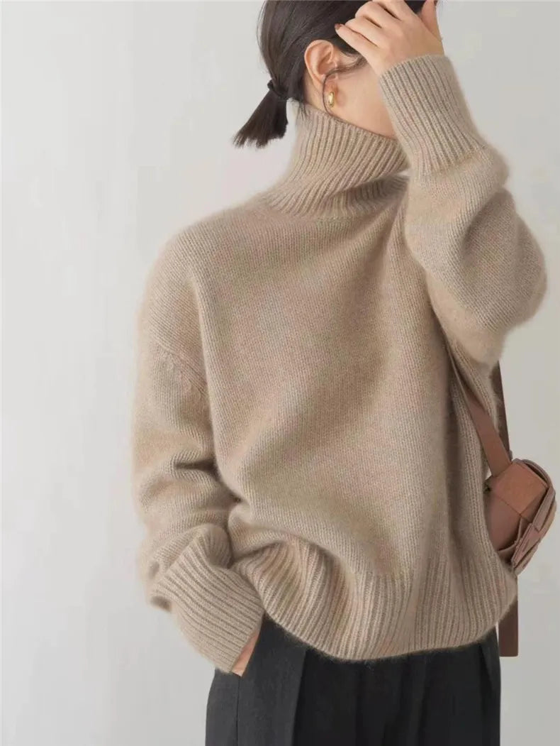 Elavita - Marie - cashmere turtleneck sweater