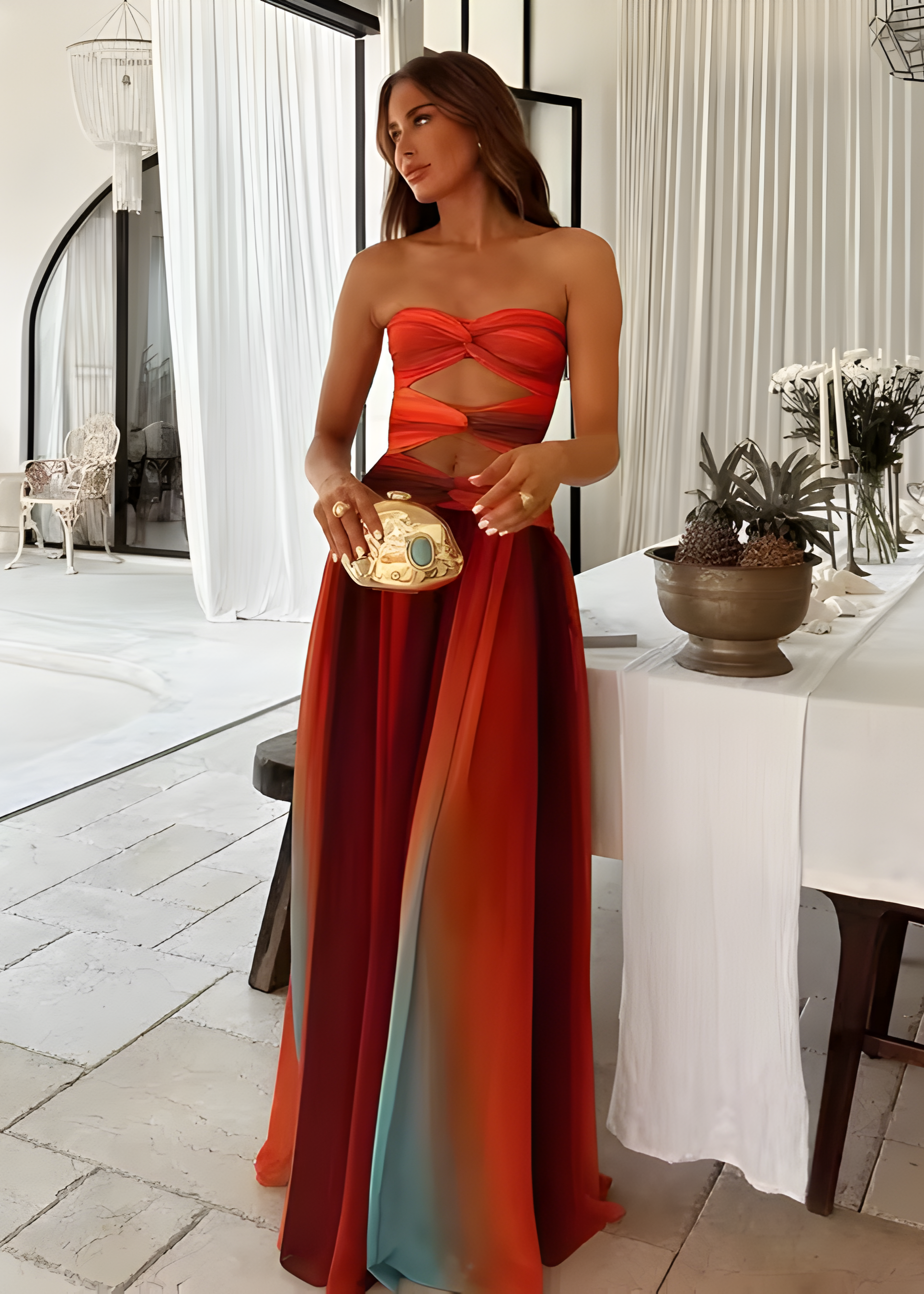 Elavita - Sicily - Maxi dress