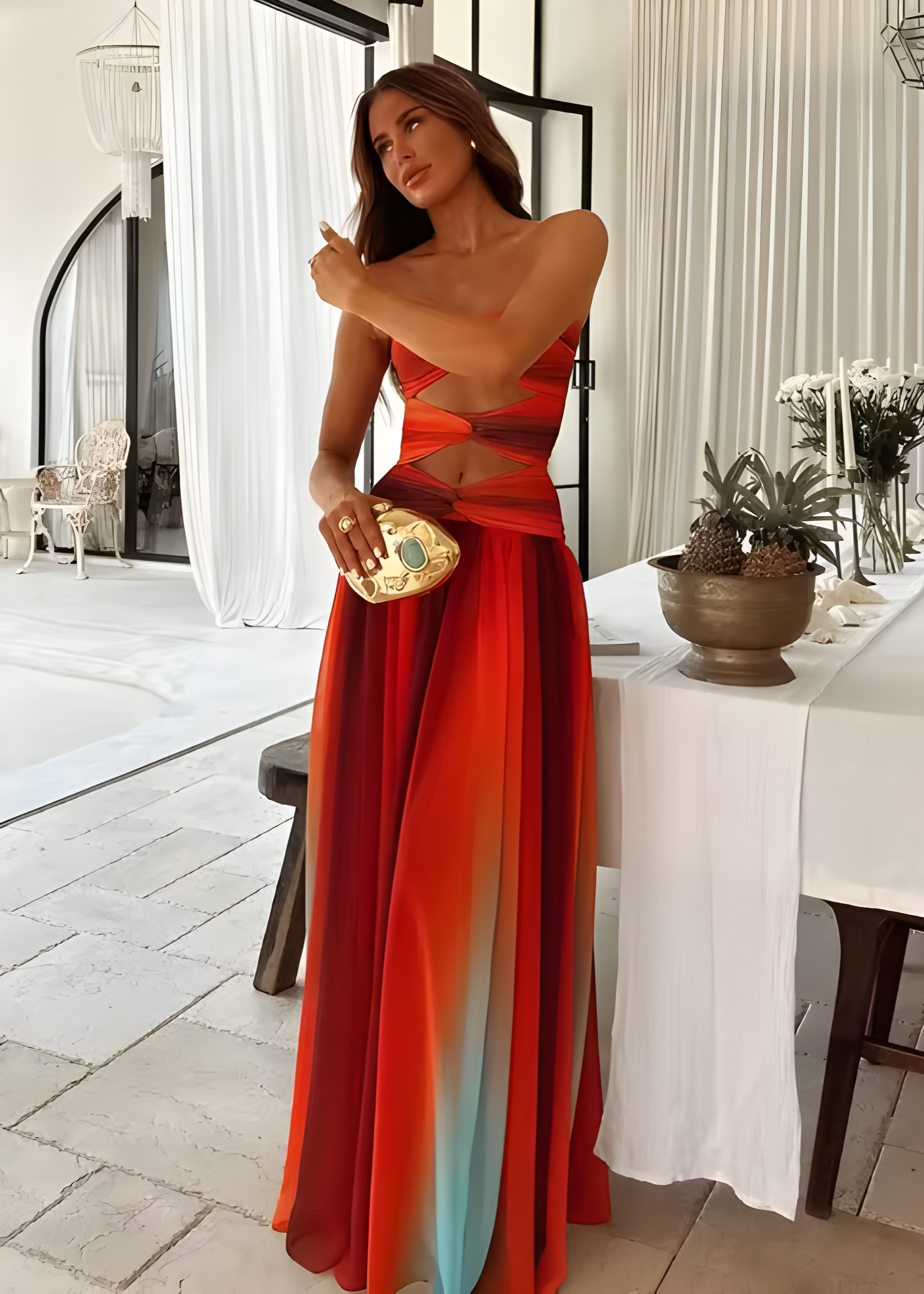 Elavita - Sicily - Maxi dress