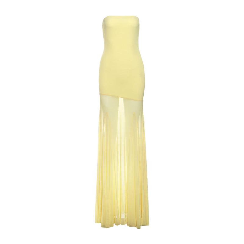 Elavita - Ayana - Slim bustier maxi dress