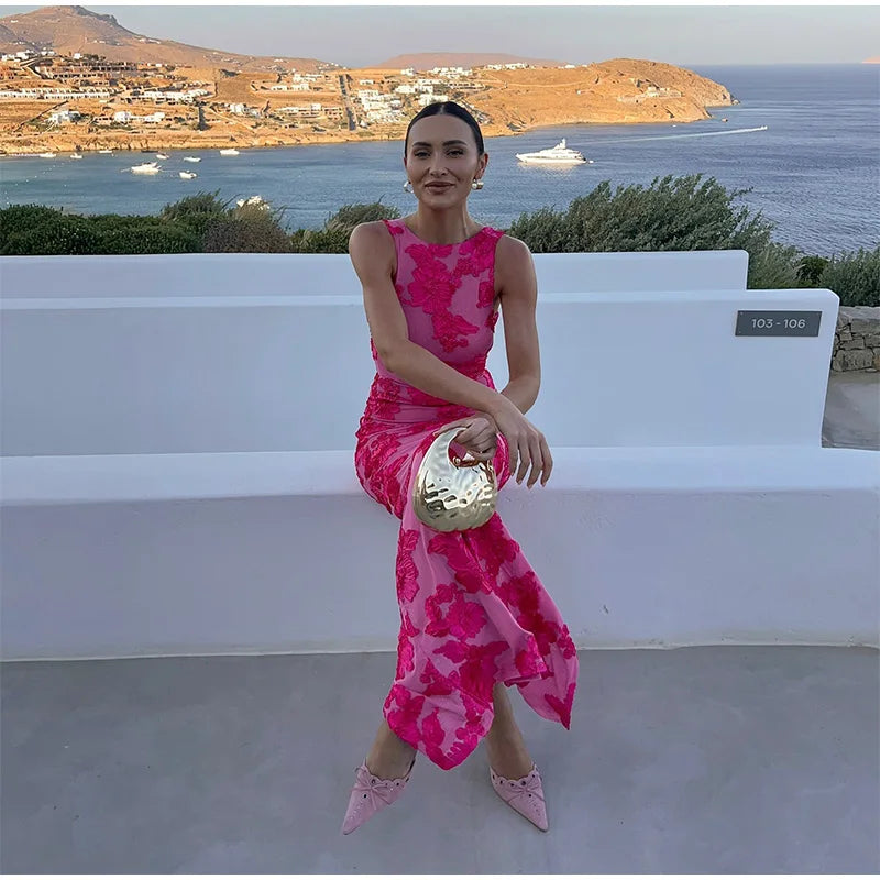 Elavita - Alora - Elegant floral evening dress