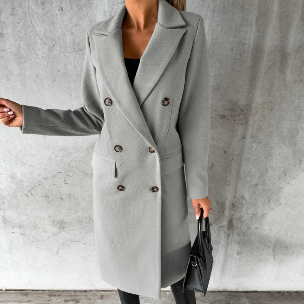 Elavita - Aurelia – Luxurious wool trench coat