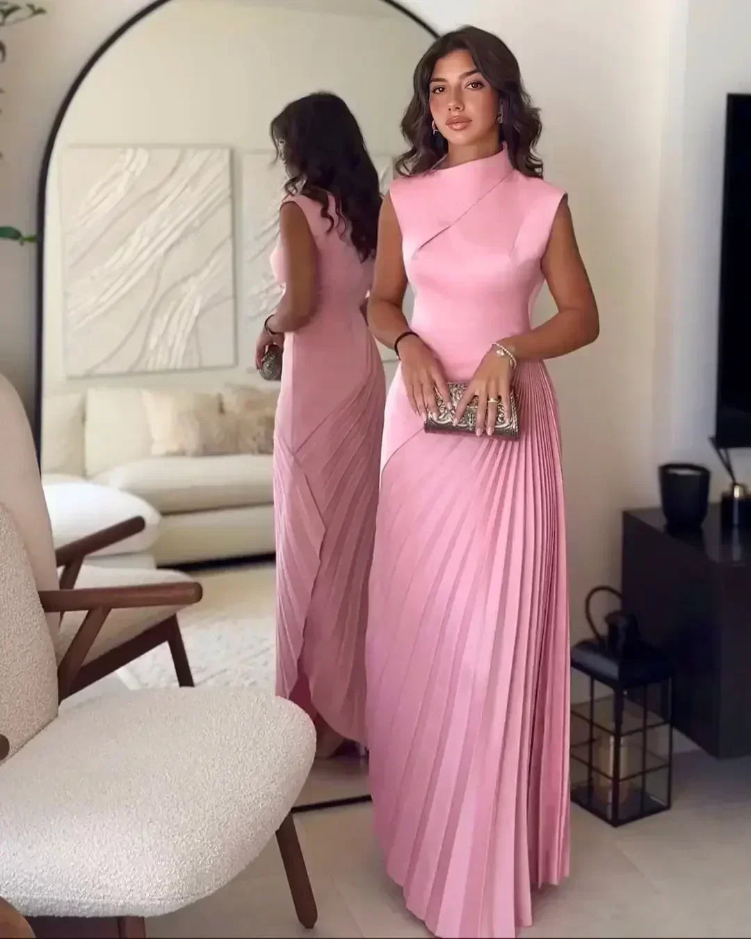 Elavita - Ellison - Classic Draped Maxi Dress