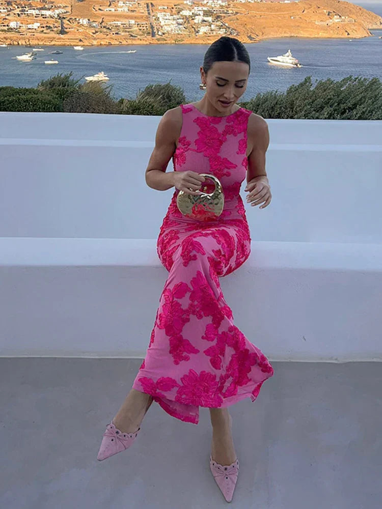Elavita - Alora - Elegant floral evening dress