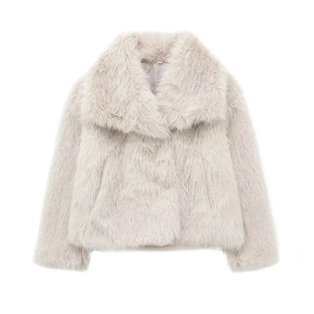 Elavita - Aurora Luxe faux fur coat