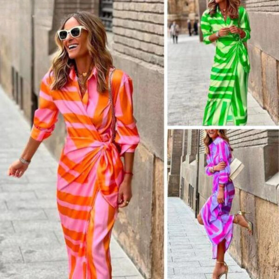Elavita - Helmi -| Spring Summer Fashion Print Skirt Dress