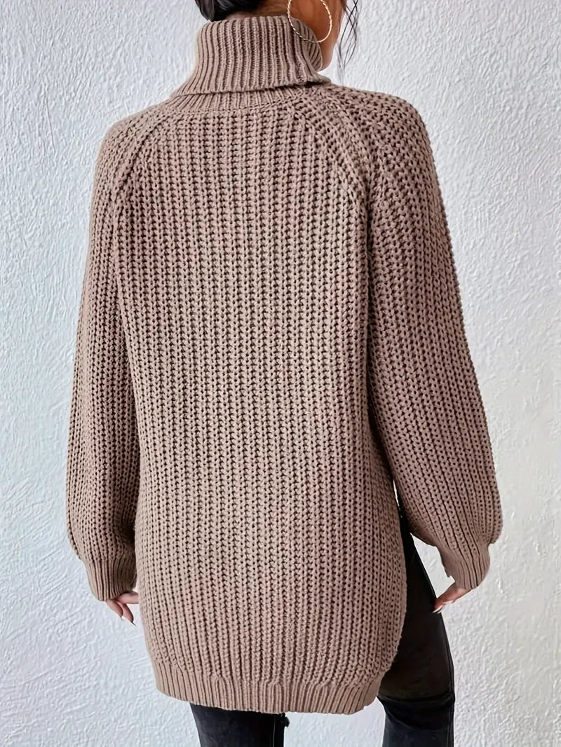 Elavita - Lavender - Couture turtleneck sweater