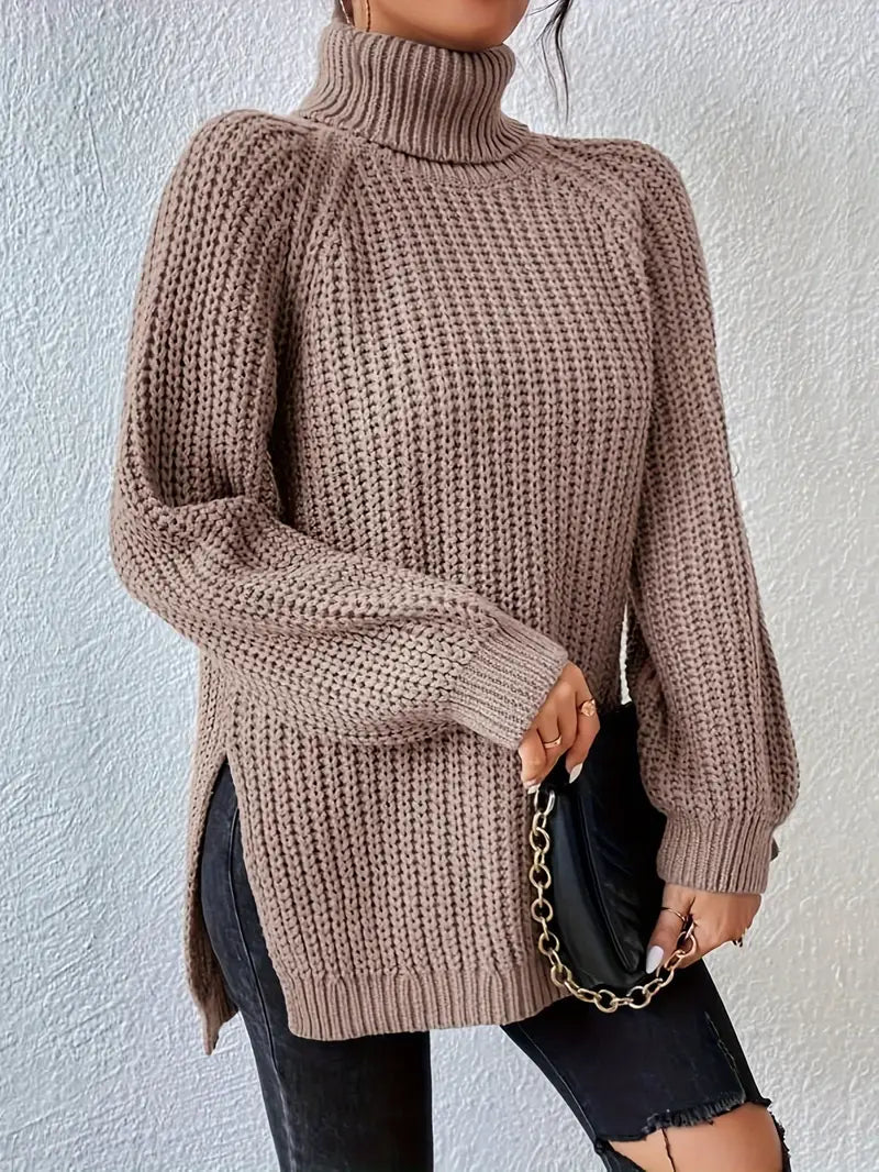 Elavita - Lavender - Couture turtleneck sweater