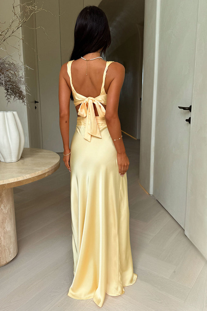 Elavita - Maria - Maxi dress with deep V-neckline